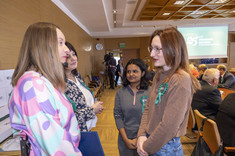 M. Stanisz i studenci Erasmusa,