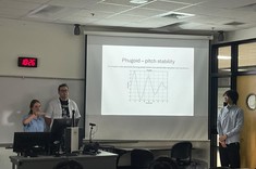 Od lewej: J. Zielińska i M. Szeliga w Northwestern Michigan College w Traverse City, USA,